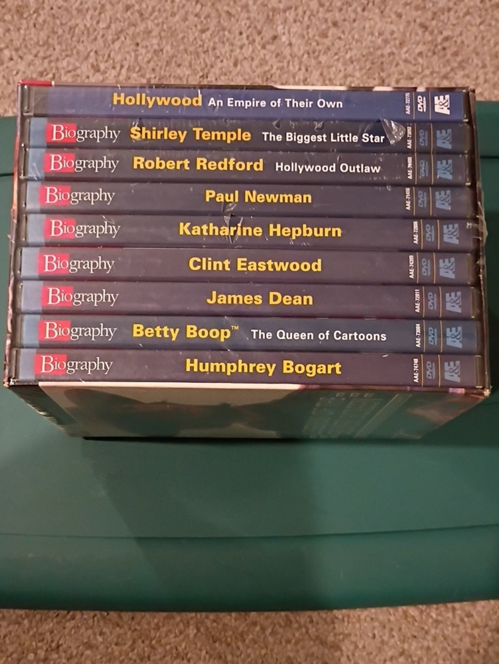Biography DVD Collection - Navy Blue Box Set